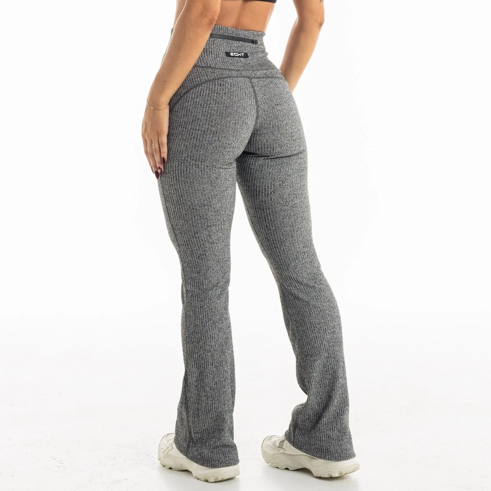 ECHT Ribbed Flared Leggings - Picture 8 of 8